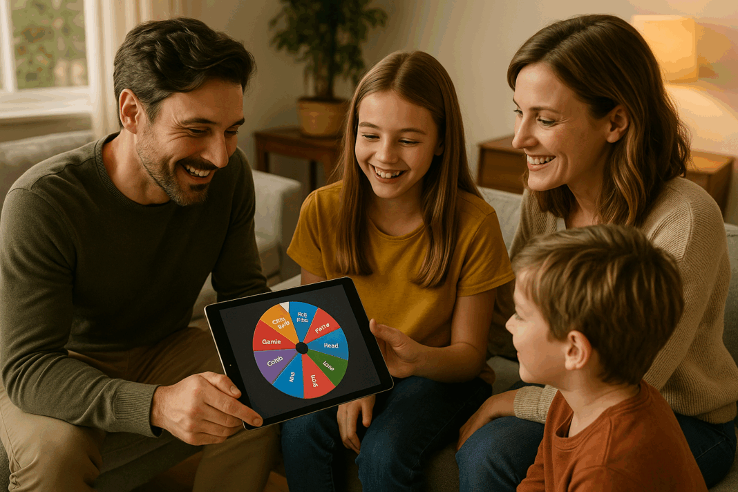 Wheel Spinner Activities That Strengthen Family Bonds