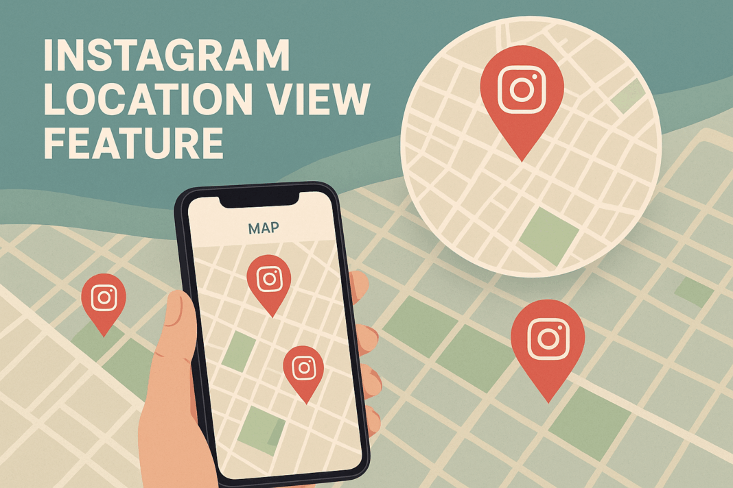 Instagram Location View Feature Discover Tagged Places and Posts on the Map